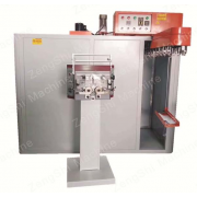 LEATHER BELT  DOUBLE EDGE COLOR MACHINE (VERTICAL) MODEL: ZS-11 