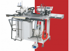  AUTOMATIC FOLDING & ATTACHING MACHINE OF SKIRT POCKET MODEL: MU 3155-281