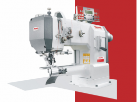  NEW CYLINDER ARM MACHINE WITH COUNTER FOLDER FOR STITCHING NOT PRE-SHAPED, THERMOPLASTIC COUNTER MODEL: MC 3731