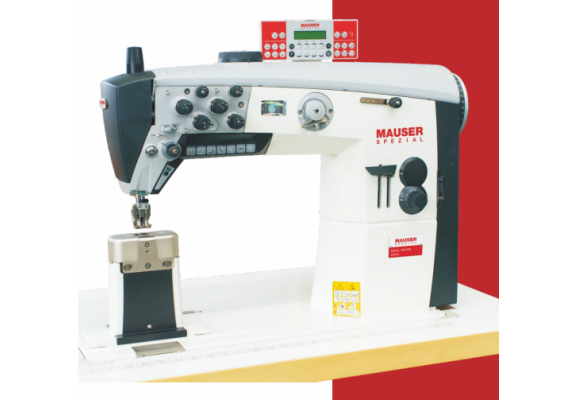  SPECIAL SINGLE -NEEDLE  POSTBED SEWING MACHINE WITH UNISON FEED (LOCKSTITCH) MODEL: MH 2595