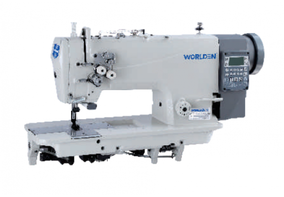 INTEGRATED TYPE DIRECT DRIVE DOUBLE NEEDLE SEWING MACHINE MODEL: WD-8421-D1/8721-D1