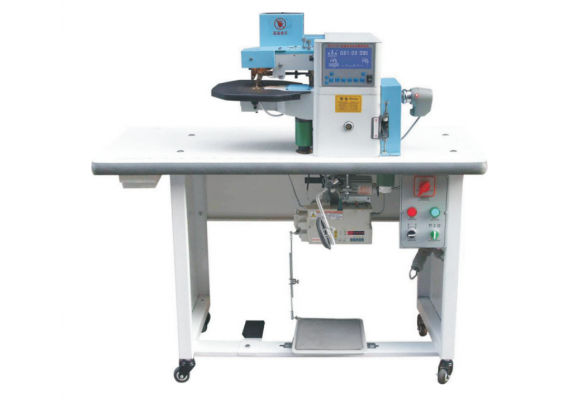 AUTO LEATHER EDGE FOLDING MACHINE (GLUR APPLY/FOLD/HAMERING) MODEL: ZS-EF59